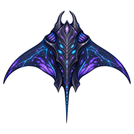 Space Manta enemy from the game